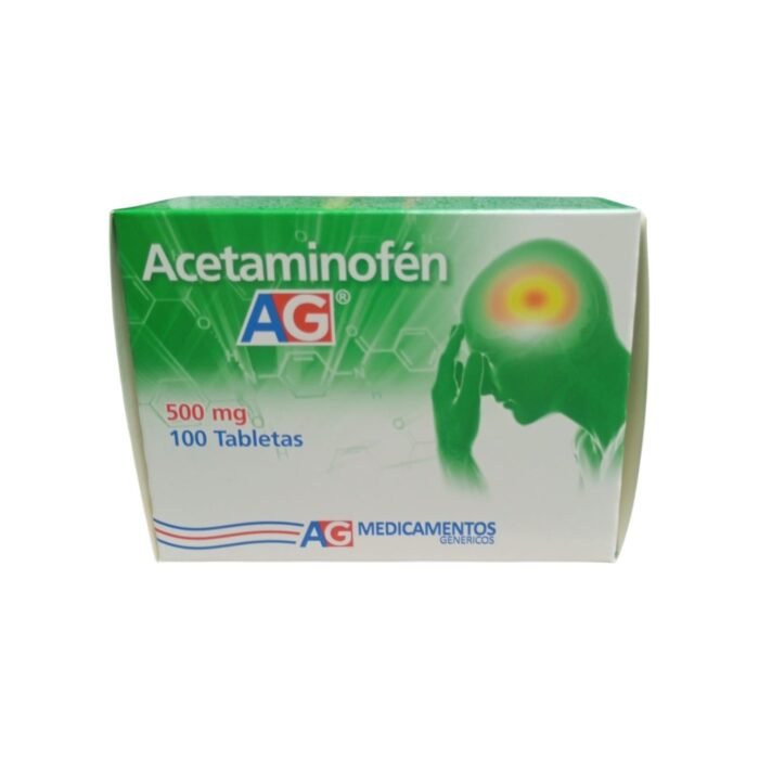 ACETAMINOFEN AG  *100 TABLETAS