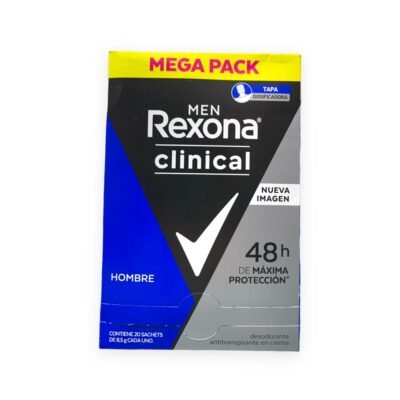 DESODORANTE REXONA CLINICAL MEN DISP *20 UND