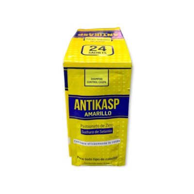 SHAMPOO ANTIKASP AMARILLO SOBRE *15 ML