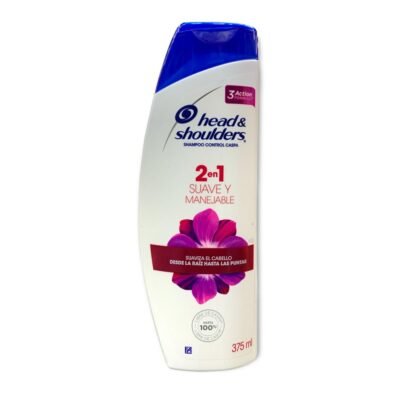 SHAMPOO HYS SUAVE MANEJABLE 2 EN 1 * 375 ML