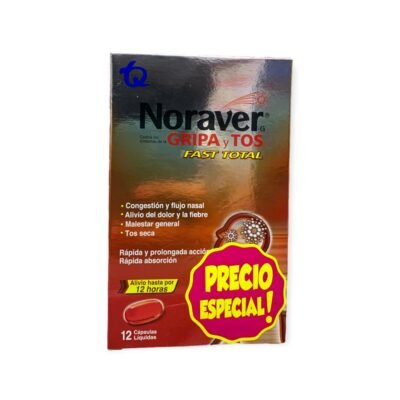 NORAVER FAST CAPSULA DISPL * 12 UND