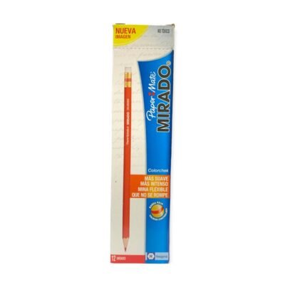 LAPIZ ROJO COLOR CHECK DISPLEY X 12