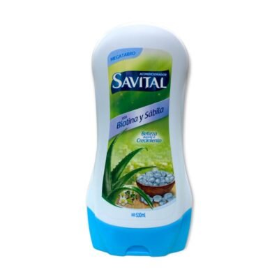 ACONDICIONADOR SAVITAL BIOTINA Y SABILA  POTE
