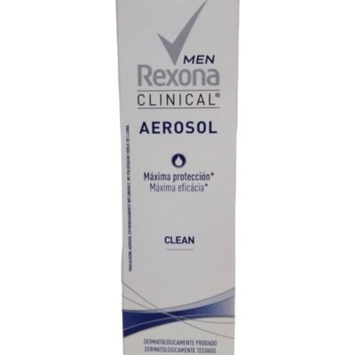 DESODORANTE REXONA CLINICAL AEROSOL MEN AZUL *150ml