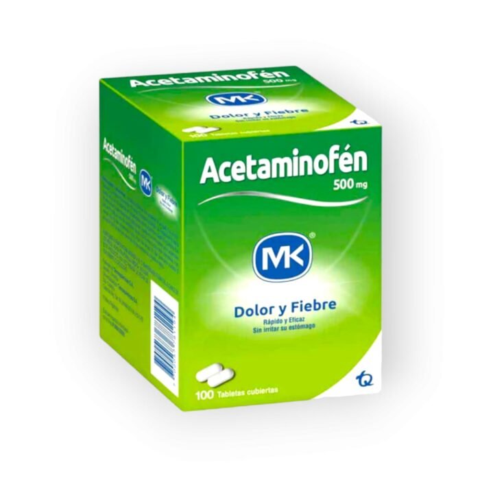 ACETAMINOFEN MK 500 MG TIRA *10