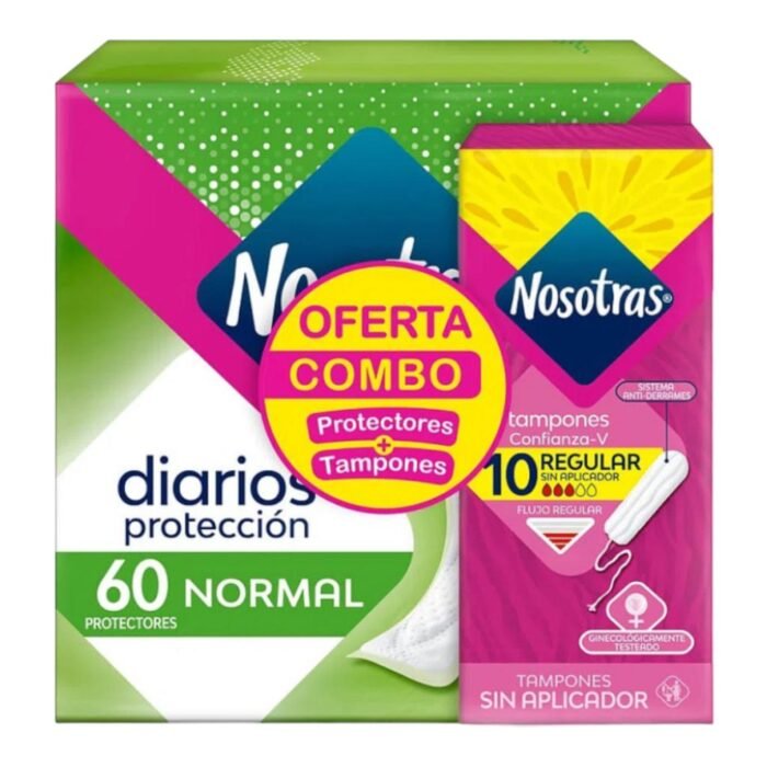 TAMPON NOSOTRAS *12+ MULTIESTILO *15