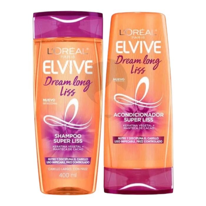 SHAMPOO + ACONDICIONADOR ELVIVE DREAM LONG LISS * 400 ML