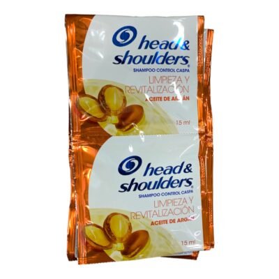 SHAMPOO HYS ACEITE ARGAN SOBRE  *12 UDS