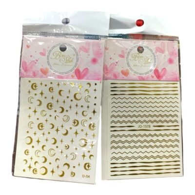 STICKERS PARA UÑAS BONSHIK REF BS-162