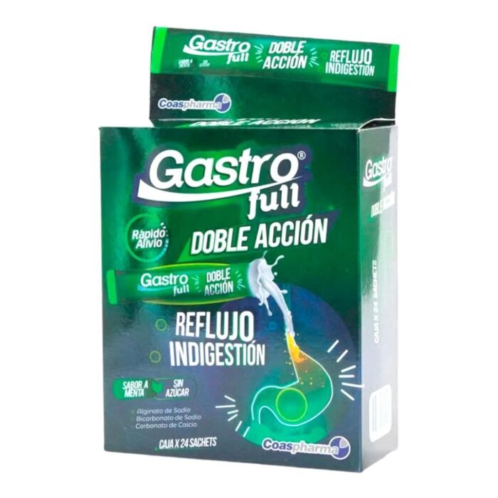 GASTRO FULL DOBLE ACCION* 24 SACHETS