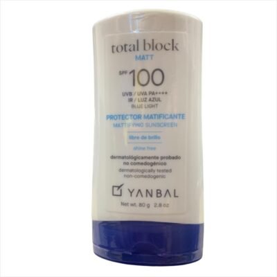 BLOQUEADOR YANBAL TOTAL BLOCK MATT SPF 100 *80 G