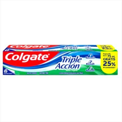 COLGATE TRIPLE ACCION * 75ML