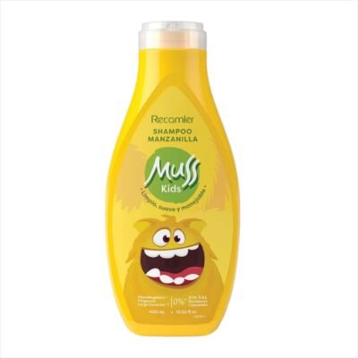 SHAMPOO MUSS KIDS *400 MANZANILLA
