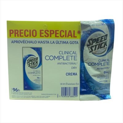 DESODORANTE SPEED SOBRE CLINICAL *20 UDS