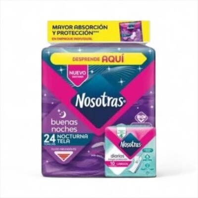 TOALLA NOSOTRAS BUENAS NOCHES *24