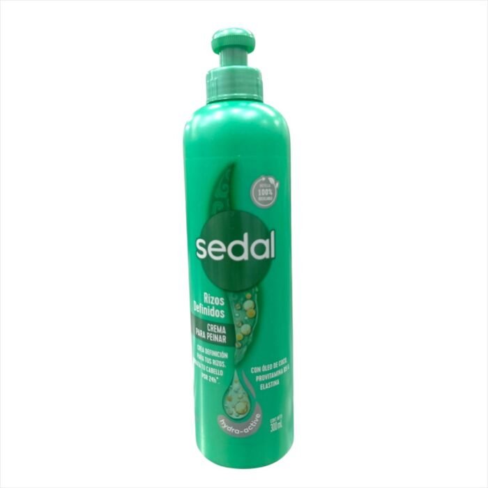 CREMA PARA PEINAR SEDAL RIZOS VERDE *300