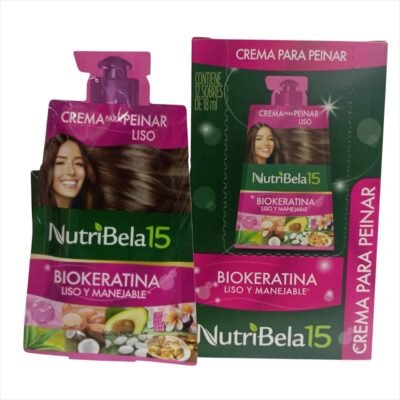 CREMA PEINAR NUTRIBELA BIOKERATINA *12 SOBRES