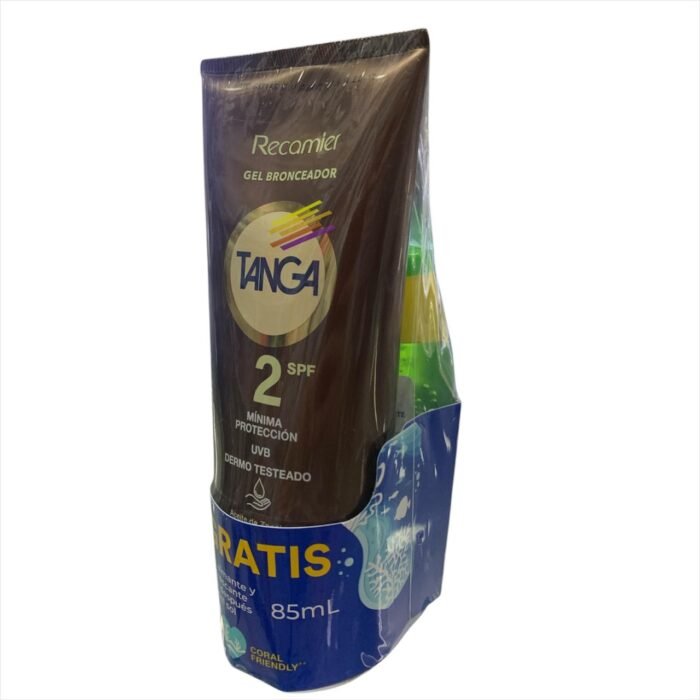 BRONCEADOR TANGA GEL SPF 2 + GEL REFRESCANTE 85ML