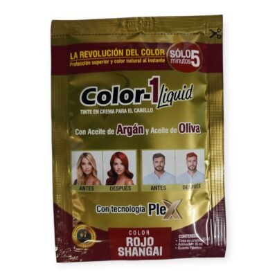 COLOR 1 LIQUIDO ROJO SHAMGAI