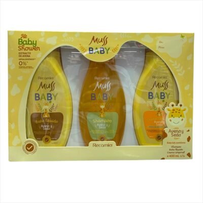 ESTUCHE MUSS BABY SHOWER *400 * 3 UDS