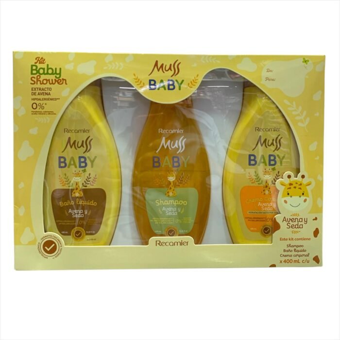 ESTUCHE MUSS BABY SHOWER *400 * 3 UDS