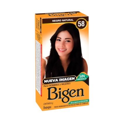 TINTE BIGEN # 58 NEGRO NATURAL