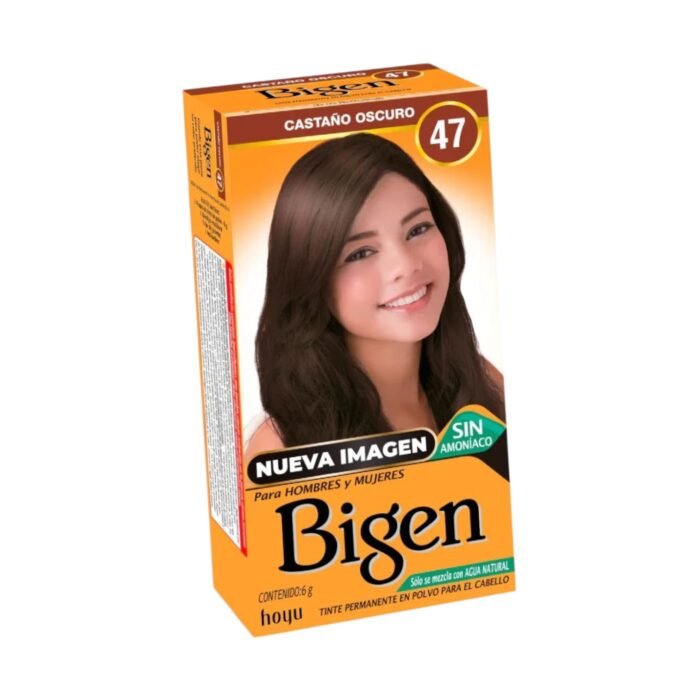 TINTE BIGEN # 47 CASTAÑO OSCURO