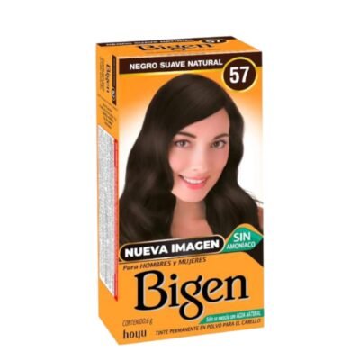 TINTE BIGEN # 57 NEGRO SUAVE NATURAL
