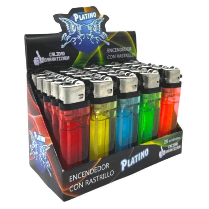 CANDELA PLATINO RASTRILLO *25 UND