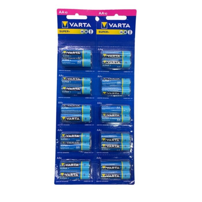 PILA VARTA 2A TIRA*10 PAR