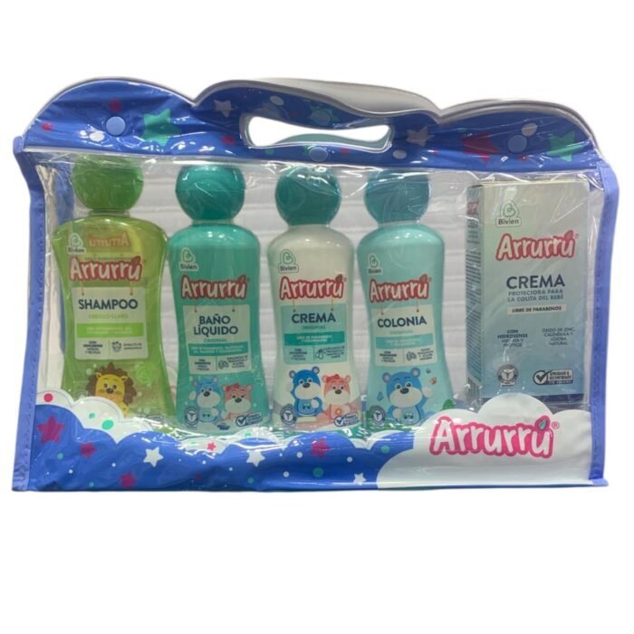 ESTUCHE ARRURRU ABUELITA AZUL