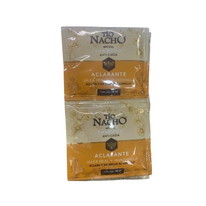 SHAMPOO TIO NACHO ACLARANTE SACHET *10 UDS