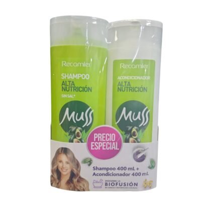 SHAMPOO MUSS AGUACATE + ACD MUSS AGUACATE *400 ML
