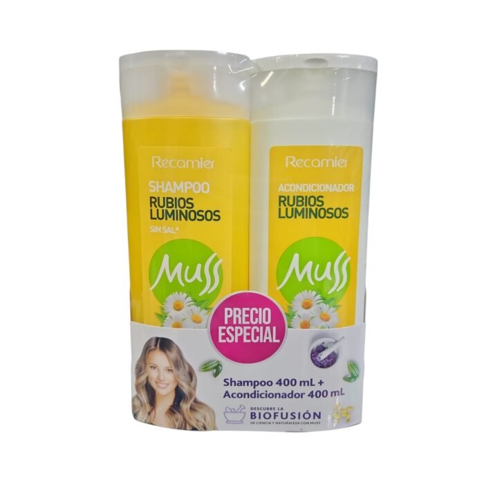 SHAMPOO MUSS RUBIOS + ACD MUSS RUBIOS *400 ML