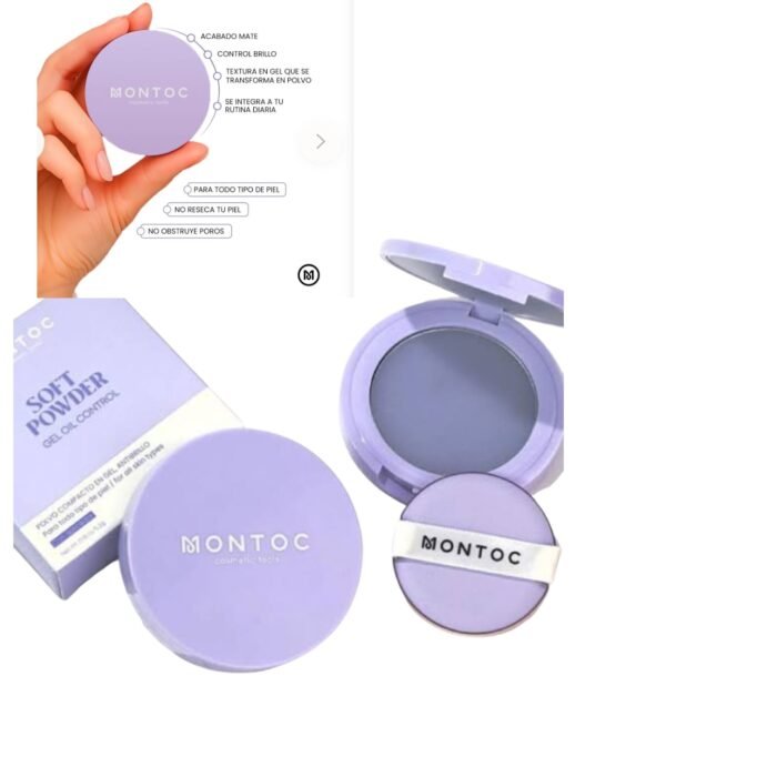 POLVO ANTI-BRILLO GEL OIL CONTROL MONTOC