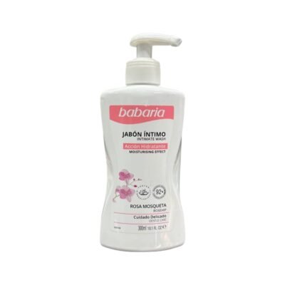 JABON INTIMO BABARIA ROSA MOSQUETA *300 ML
