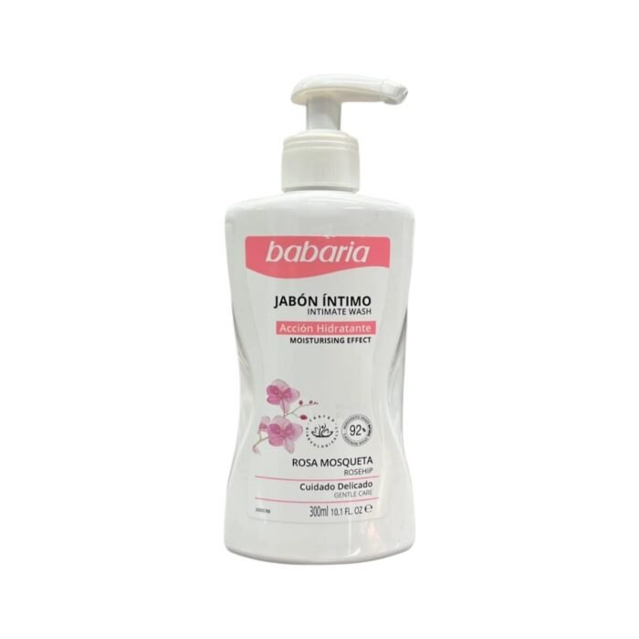 JABON INTIMO BABARIA ROSA MOSQUETA *300 ML