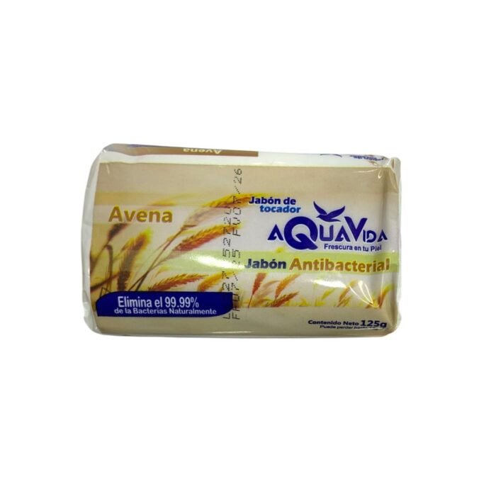 JABON AQUAVIDA AVENA *125 GMS