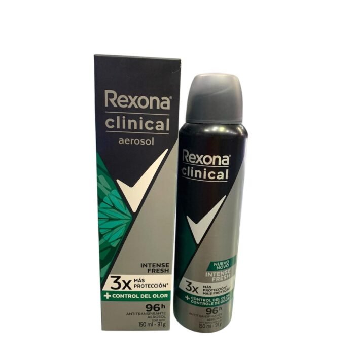 DESODORANTE REXONA CLINICAL AEROSOL MEN VERDE *150ml