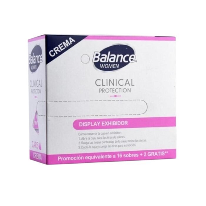 DESODORANTE BALANCE COJIN DAMA DISPL *18