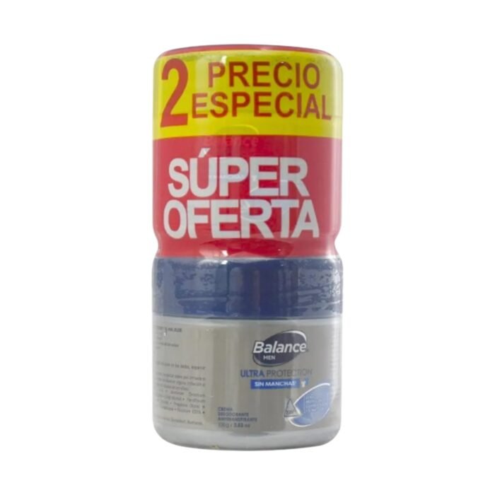 DESODORANTE BALANCE 2*1 CREMA HOMBRE*100GR