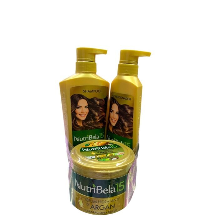 KIT NUTRIBELA SH+AC+TTO ARGAN