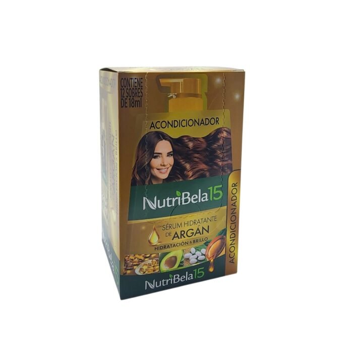 ACONDICIONADOR NUTRIBELA ARGAN SACHE *12