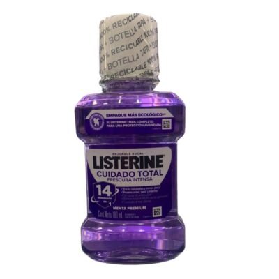 LISTERINE CUIDADO TOTAL *180 ML