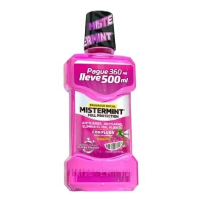 ENJUAGUE MISTERMIN FULL PROTECTION MORADO* 500 ML